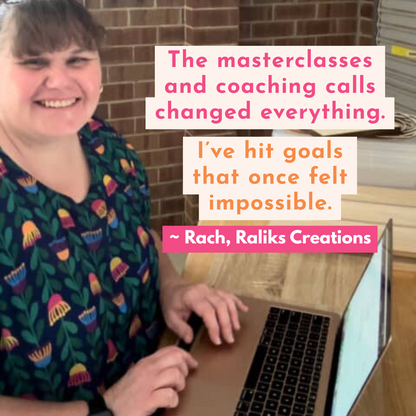 ANNUAL MEMBERSHIP - The Handmade Success Society - Pay in Full